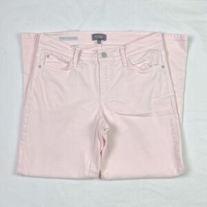 NYDJ Women’s 4‎ Dayla Wide Cuff Capri Lift x Tuck Technology Light Pink Jean